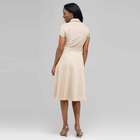 Cap Sleeve Wrap Dress., , small